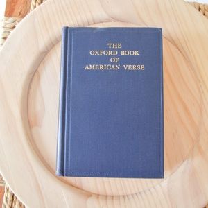 Vintage "The Oxford Book of American Verse"